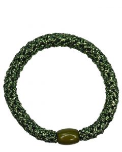 JA•NI Hair Accessories - Hair elastics, The Green Glitter