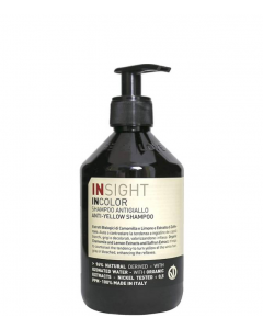 Insight Incolor Anti-yellow Shampoo, 400 ml.