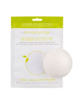 The Konjac Sponge Facial Puff White 100% Pure