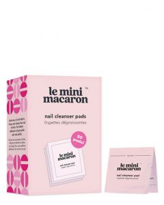 Le Mini Macaron Nail Cleanser Pads, 20 stk.	